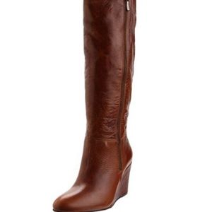 Steven by Steve Madden Meteour Leather Wedge Boots